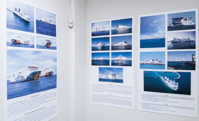 70 lat żeglugi promowej ze Świnoujścia przez Bałtyk - wystawa